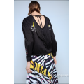 SAIA DE ZEBRA MIDI SENHORA